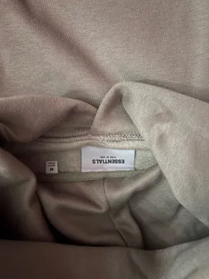 Essentials Fear of God Khaki Hoodie thumbnail 2