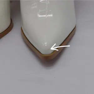 Lauren Lorraine Hana Rhinestone Cowboy Boots White Western Glam Size 10 Cowgirl thumbnail 13