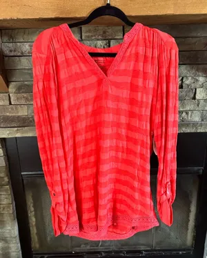New directions blouse Red Size XL thumbnail 1