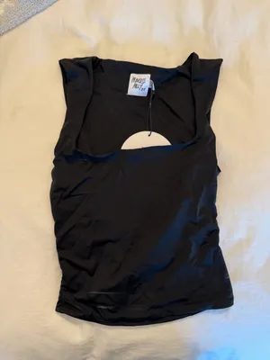 Princess Polly zoe top black thumbnail 2