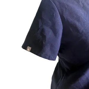 FIGS Technical Collection Scrub Top Womens XXS Navy Blue V Neck Medical Uniform thumbnail 6