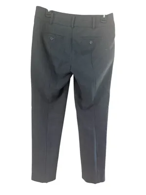 Ann Taylor Charcoal High-Waist Tailored Trousers thumbnail 3