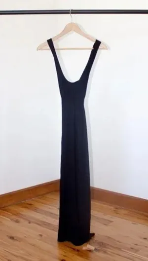 Reformation Ashlee Dress (Black) thumbnail 2