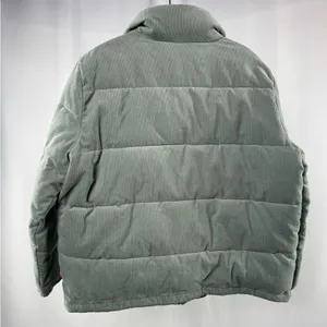 Levi's Zoe Corduroy Puffer Jacket in Mint Size Extra Large‎ thumbnail 6