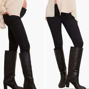 HATCH The Slim Under Belly Maternity Jeans Skinny in Jet Black Size 29 thumbnail 2