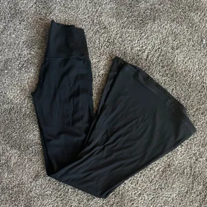Aerie Black Flare Legging with crossover waist thumbnail 4