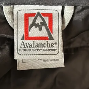 Avalanche men’s Puffer Jacket gray size large. thumbnail 6