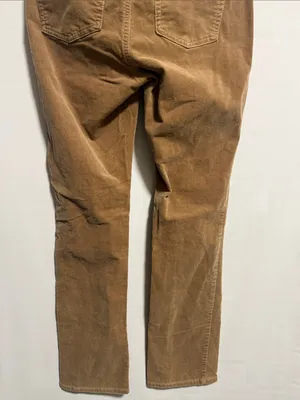 Lauren Ralph Lauren Tan Corduroy‎ Straight Leg Pants 4P Camel Brown Preppy thumbnail 10