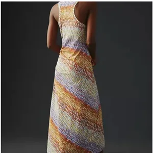 ANTHROPOLOGIE Daily Practice Purple Motiff Treasure Dress size small thumbnail 4