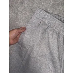 Daily Practice by Anthropologie Gray Shimmer Fleece Jogger Sweatpants Size M thumbnail 3