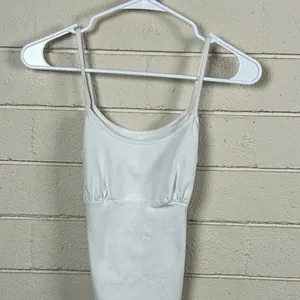 Brandy Melville John Galt White Lace Up Back Tank one size thumbnail 6