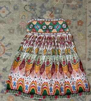 Zara boho print dress thumbnail 1
