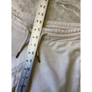 Patagonia Mahnya Fleece Pants Cream Organic Cotton Joggers Womens Small thumbnail 3