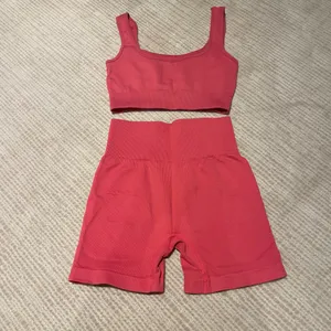 Ribbed Workout Set Pink thumbnail 2