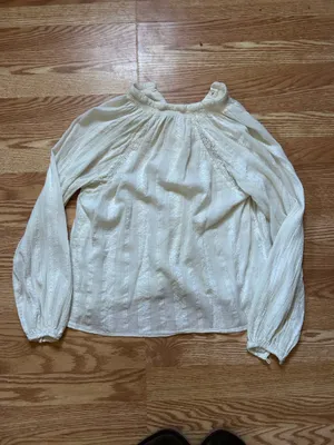 White/cream blouse thumbnail 3