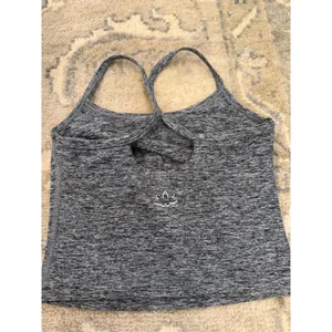 Beyond Yoga spacedye racerback cropped tank Black Space Dye BLKSD XXS NEW thumbnail 4