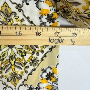 Lulus‎ Dress XS Yellow Ivory Baroque Tile Print Mod Shift Mini Resort Travel thumbnail 5