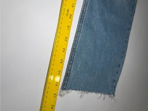Abercrombie & Fitch Straight Leg Jeans ankle straight super high rise thumbnail 5