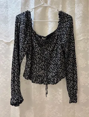 Blouse Black Size L thumbnail 1