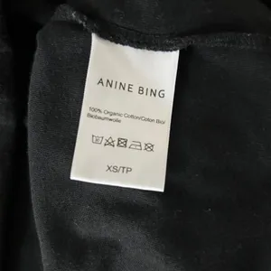 Anine Bing Tanner Sleeveless Organic Cotton Dress Cuffed Sleeves Black Size XS thumbnail 7