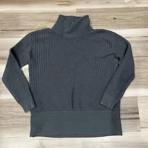 Vince Camuto Olive Grey Pullover Thick Sweater Women’s XS thumbnail 1