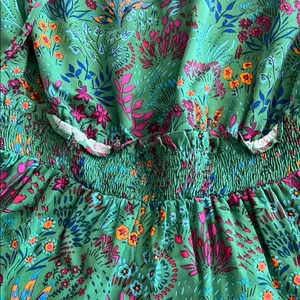 Sugar Lips XS Green Ruffled Dress thumbnail 4