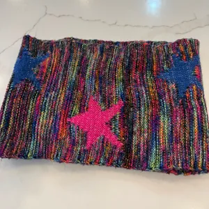 Betsey Johnson Colorful Knit neckwarmer/ Scarf thumbnail 2