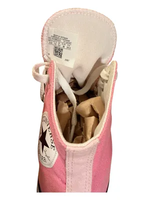 Converse Chuck Taylor All Star Lift Platform High Top Pink Canvas Sneakers Size W 7.5 / M 5.5 thumbnail 4