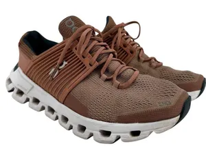 On Cloudswift Running Shoes Lace Up Low Top Lightweight Athletic Blush Pink 7 thumbnail 1