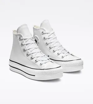Chuck Taylor All Star High Top Platform Leather Sneaker thumbnail 4
