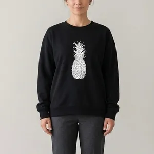 Lululemon Perfectly Oversized Crew Hawaii Pineapple Sweatshirt Black Size 8 thumbnail 2
