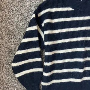 H&M Stripped Blue and White Sweater thumbnail 2