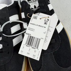 Adidas Gazelle Bold W‎ Platform Sneakers Black White IE0876 Womens US 9.5 UK 8 thumbnail 6