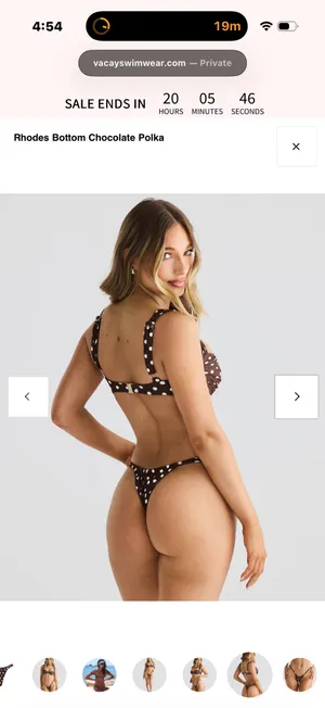 Vacay swimwear Rhodes bottom thumbnail 3