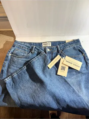 GOGO Jeans Wide Leg Low Rise Blue Jeans NWT thumbnail 5