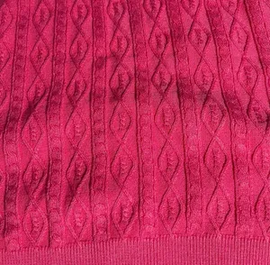 Pink Cropped Sweater Vest Size L thumbnail 4