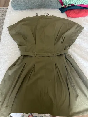 Green ZARA Dress Mini thumbnail 3