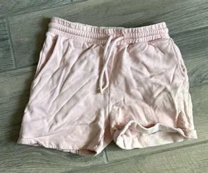 Munthe pink sweat shorts thumbnail 1
