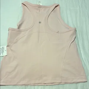 Lululemon Athletica Pink Boxy Sleeveless Tank Top thumbnail 3