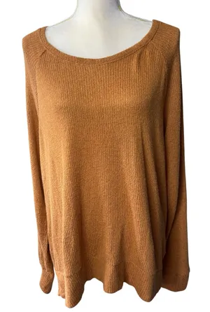 Old Navy ribbed long-sleeve sweater, XL, fall, cozy, soft, knit, office, dressy thumbnail 1