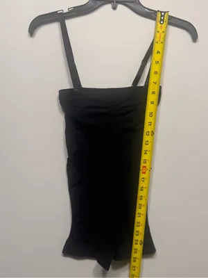 SHAPELLX Shapewear Bodysuits Tummy Control Butt Lifter removable Straps Black thumbnail 9