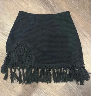 SheIn black mini skirt thumbnail 1