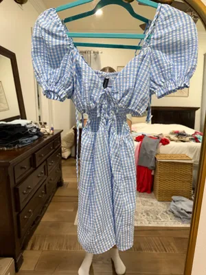 H&M Blue dress thumbnail 2
