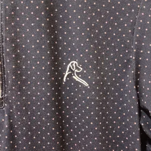 Rhoback Women's Navy Blue‎ Polka Dot Quarter thumbnail 3
