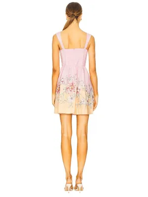 Yumi Kim Susana Dress in Veranda Lilac Large New Womens Mini Floral thumbnail 2