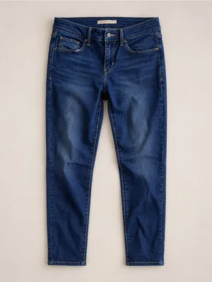 Levi’s Classic Mid Rise Skinny Jeans Women’s 8 W29 L30 Dark Wash Stretch thumbnail 2