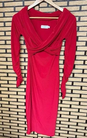Club L Red Dress Size 2‎ thumbnail 1