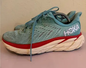 Hoka One One Clifton 8 Teal Women’s size 8 B thumbnail 1