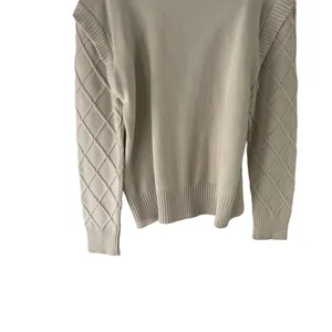 Raya Women's‎ Size Large Cream Chunky Knit Sweater thumbnail 6