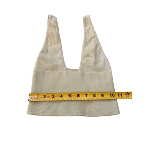 Free People Bra Top Womens M/L Sage Green Ribbed‎ Ali Seamless Boho Minimalist thumbnail 4